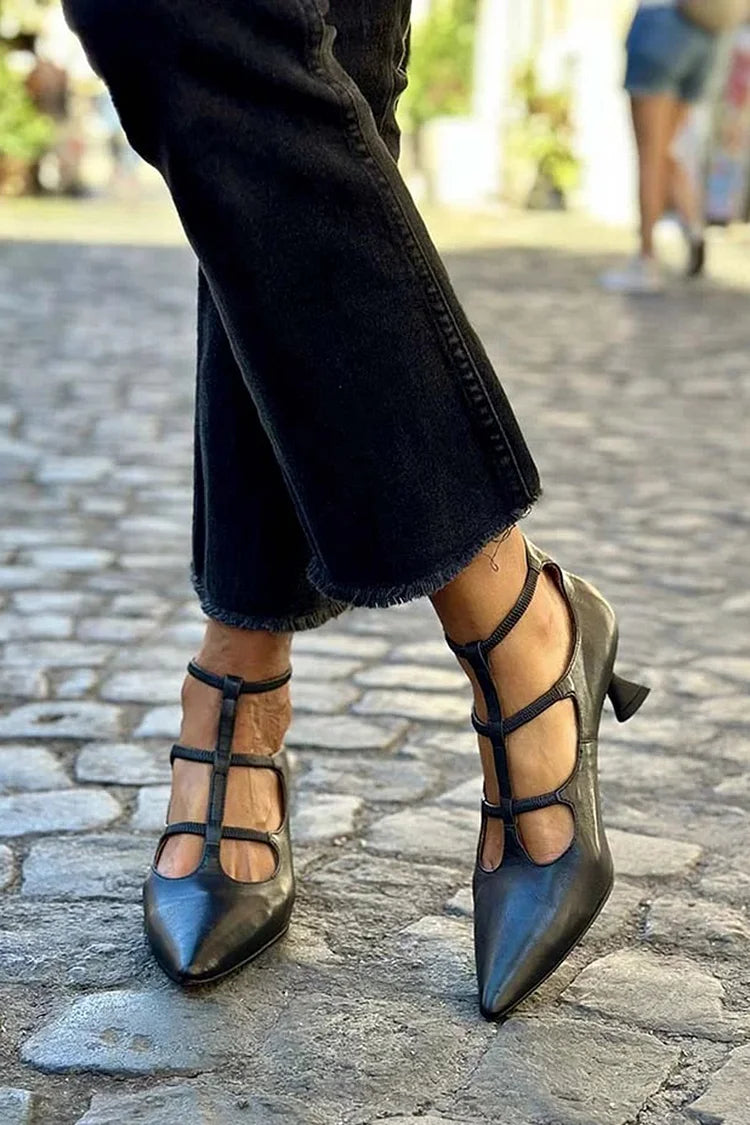 Karla™ Chic Strap Pumps
