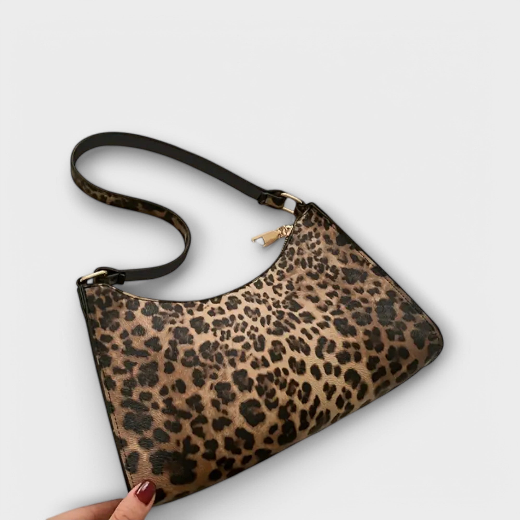 Alaia™ Leopard Print Shoulder Bag