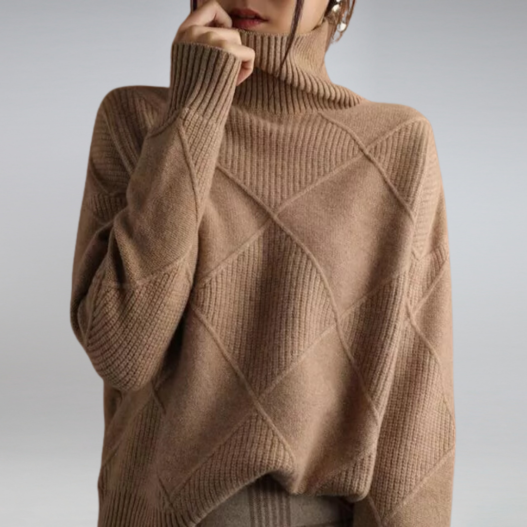Emily™ Soft Cashmere Turtleneck Sweater