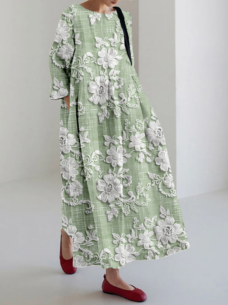 Avery™ Graceful Printed Dress