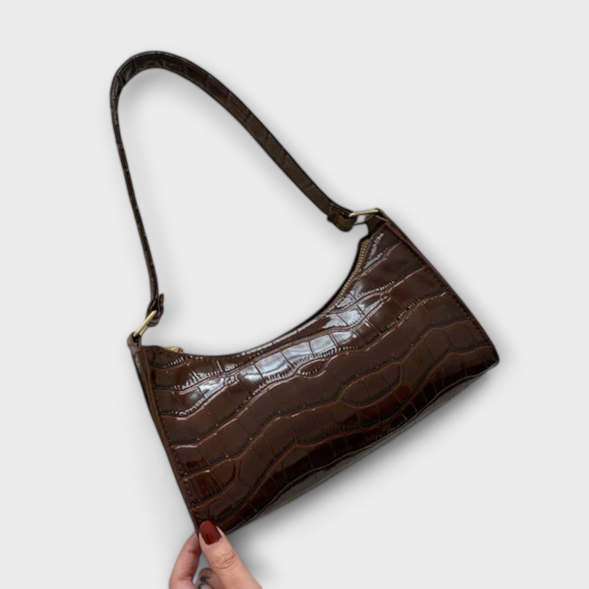 Millie™ Shiny Leather Bag
