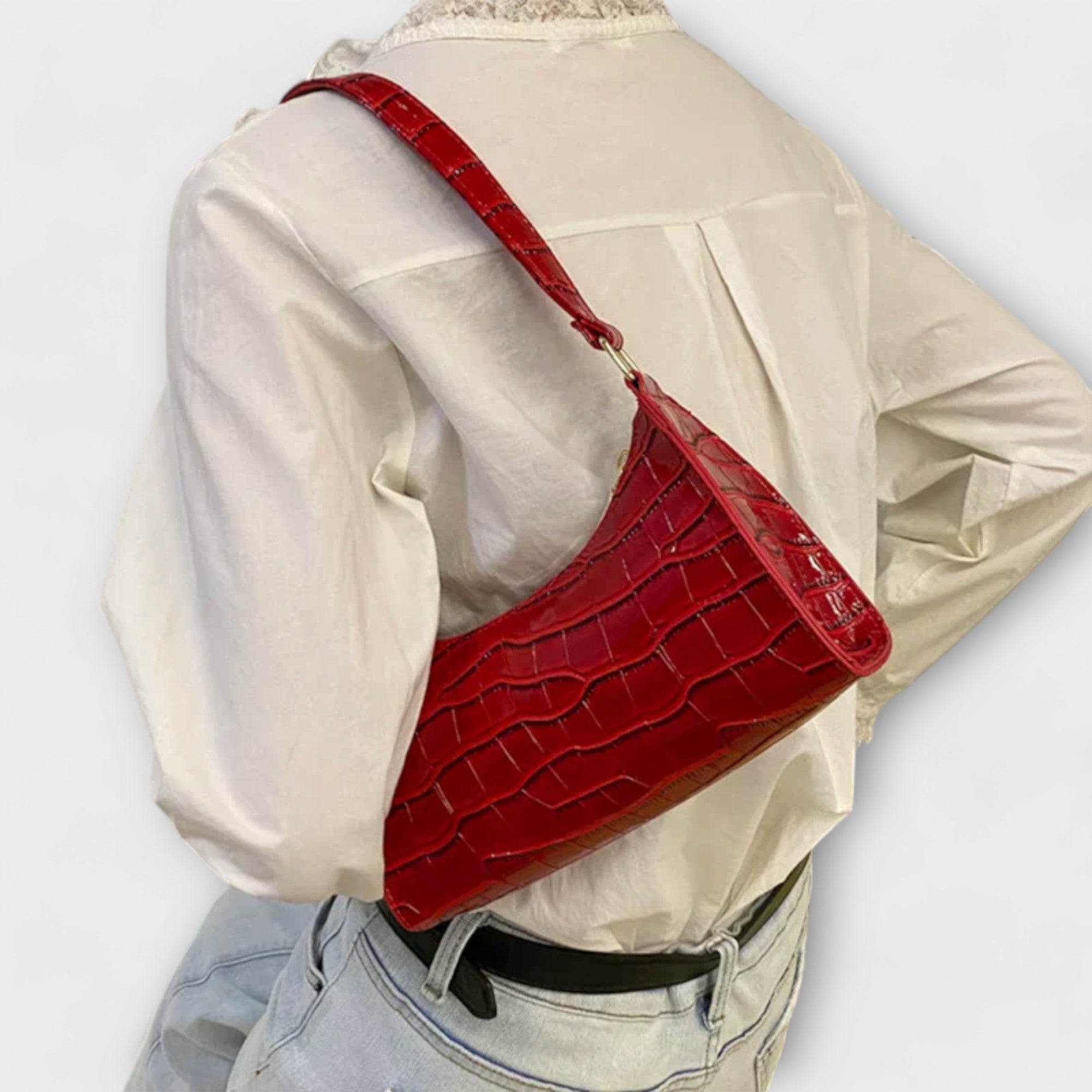Millie™ Shiny Leather Bag
