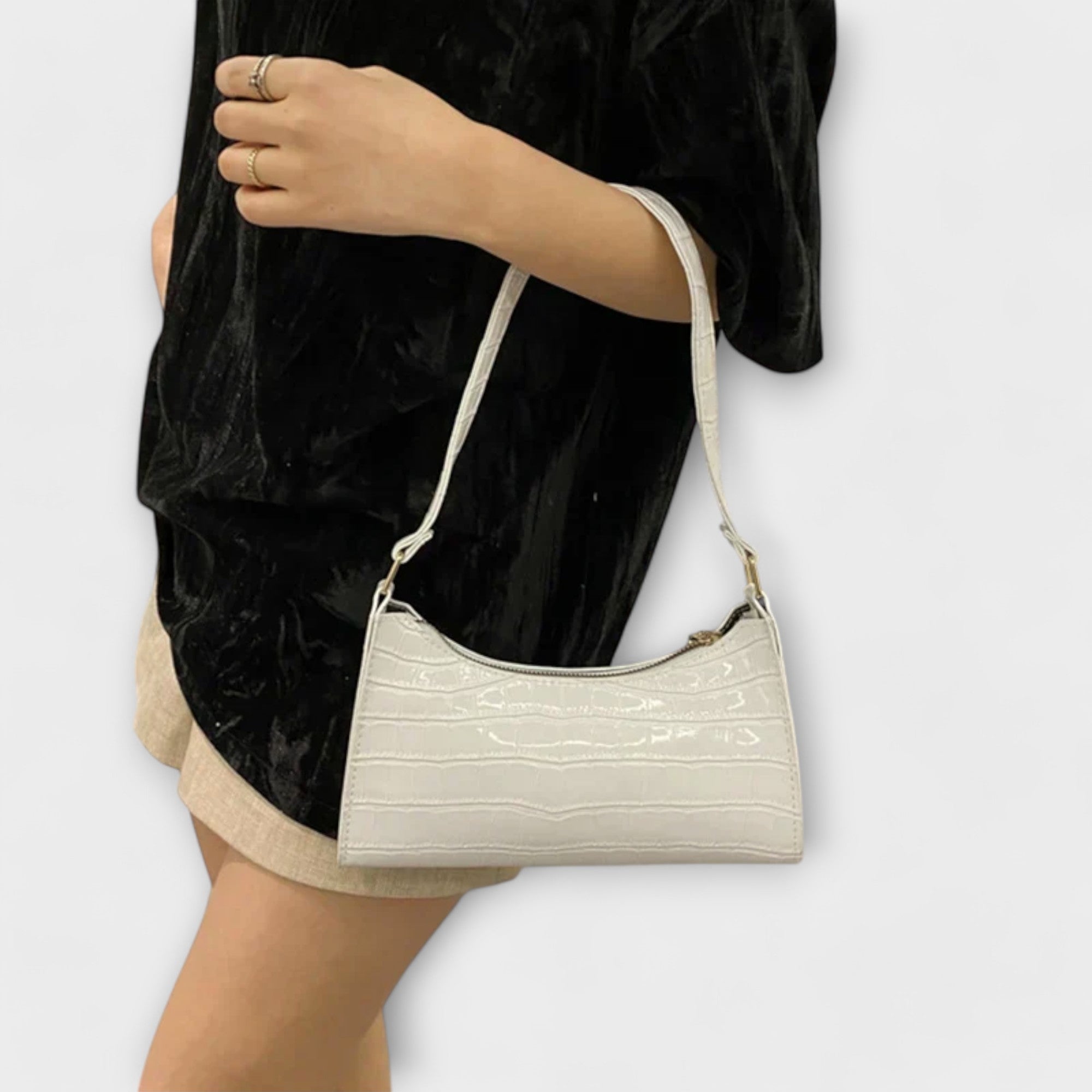 Millie™ Shiny Leather Bag