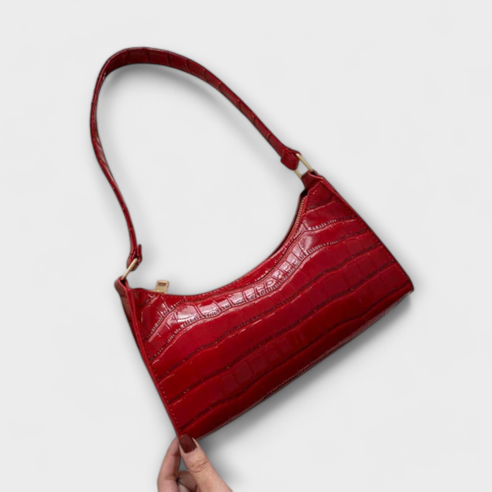 Millie™ Shiny Leather Bag