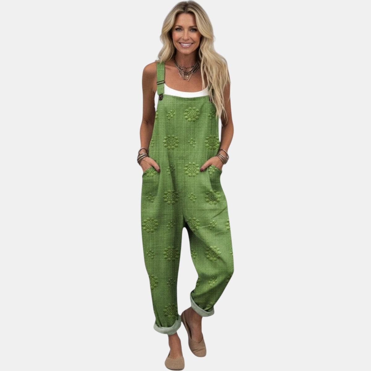 Laura™ - Comfortable Printed Overall