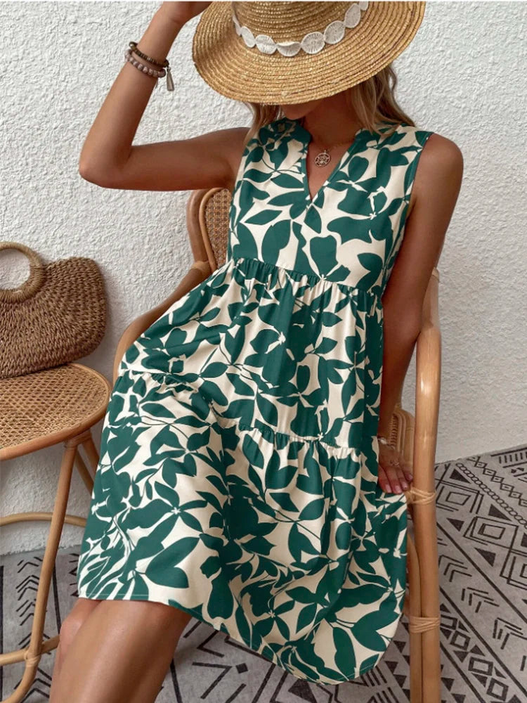 Grace™ Chic Sleeveless Mini Dress