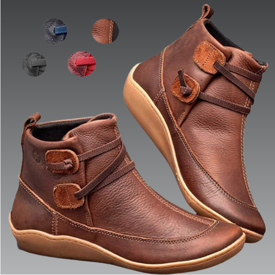 Tiana™ | Soft Ortho Vegan Leather Boots