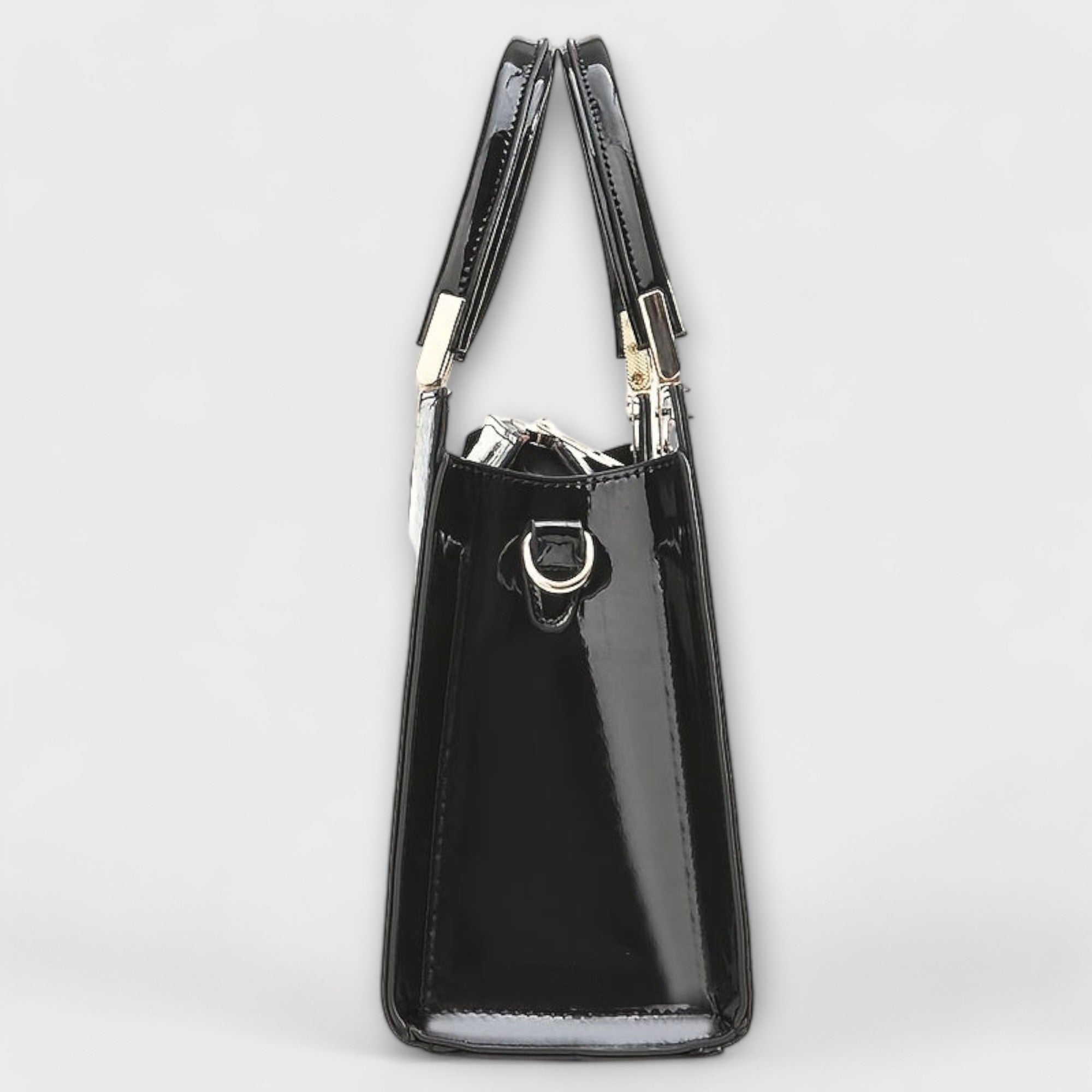 Brielle™ Glossy Crocodile Patterned Handbag