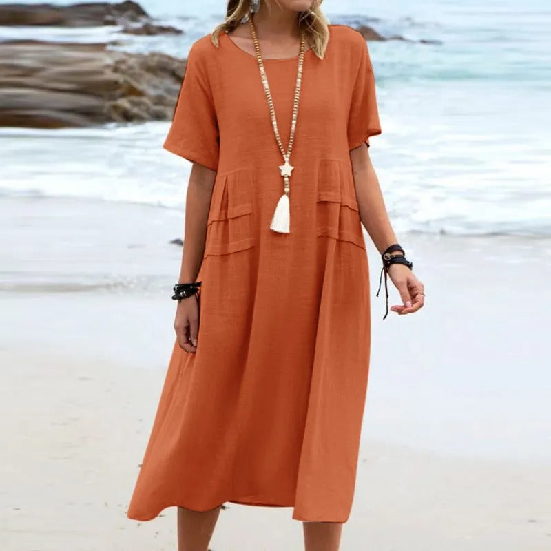 Hannah™ Chic Cotton Sundress