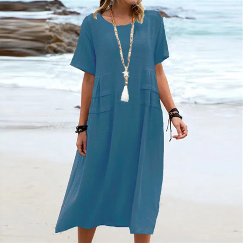 Hannah™ Chic Cotton Sundress