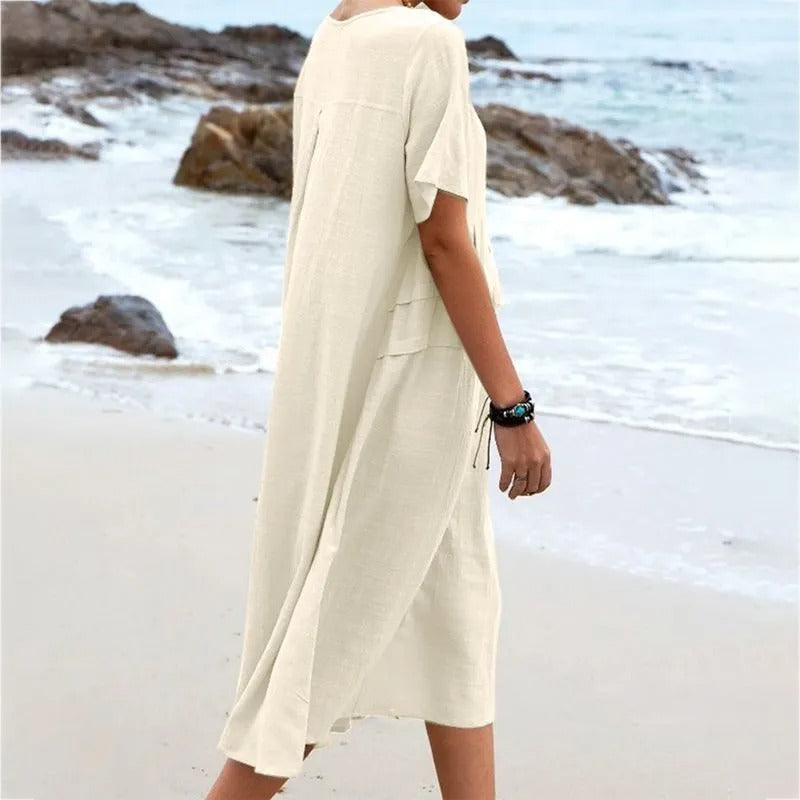 Hannah™ Chic Cotton Sundress