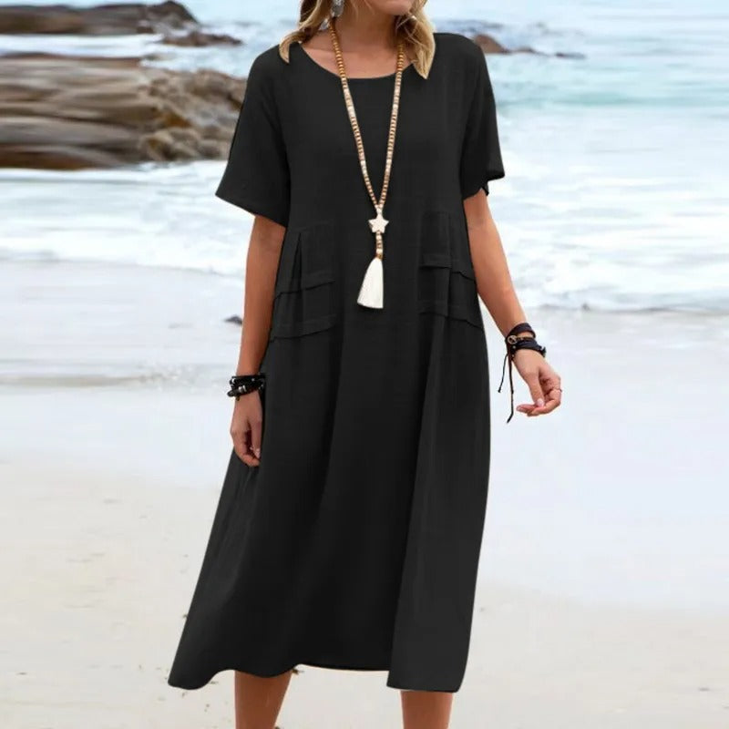 Hannah™ Chic Cotton Sundress
