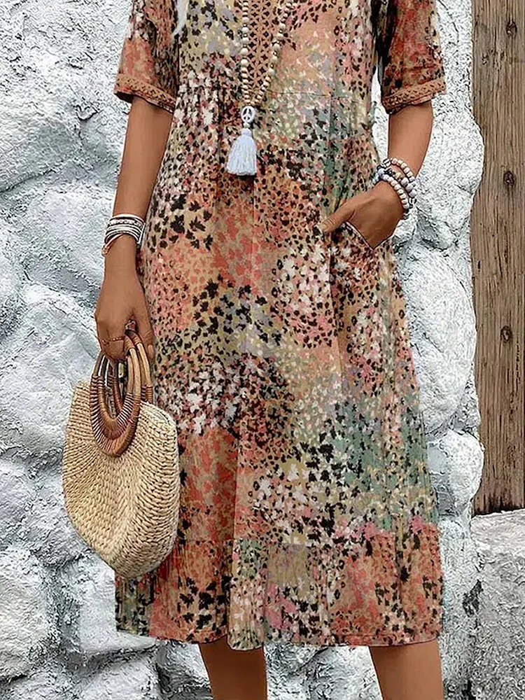 Aria™ Vibrant Midi Dress