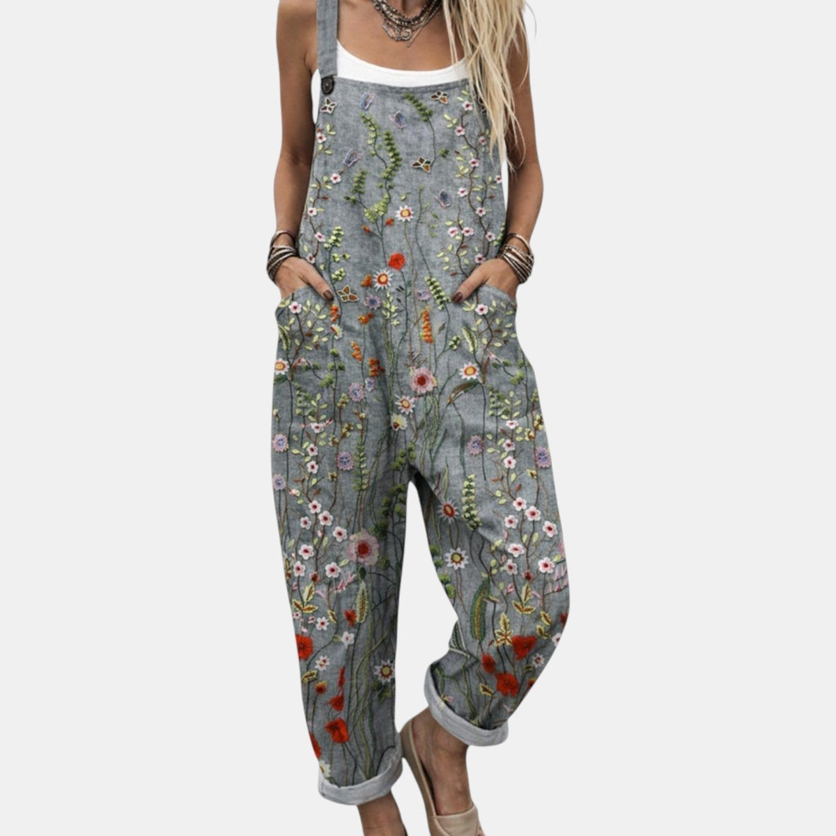 Helle™ - Comfortable Printed Overall