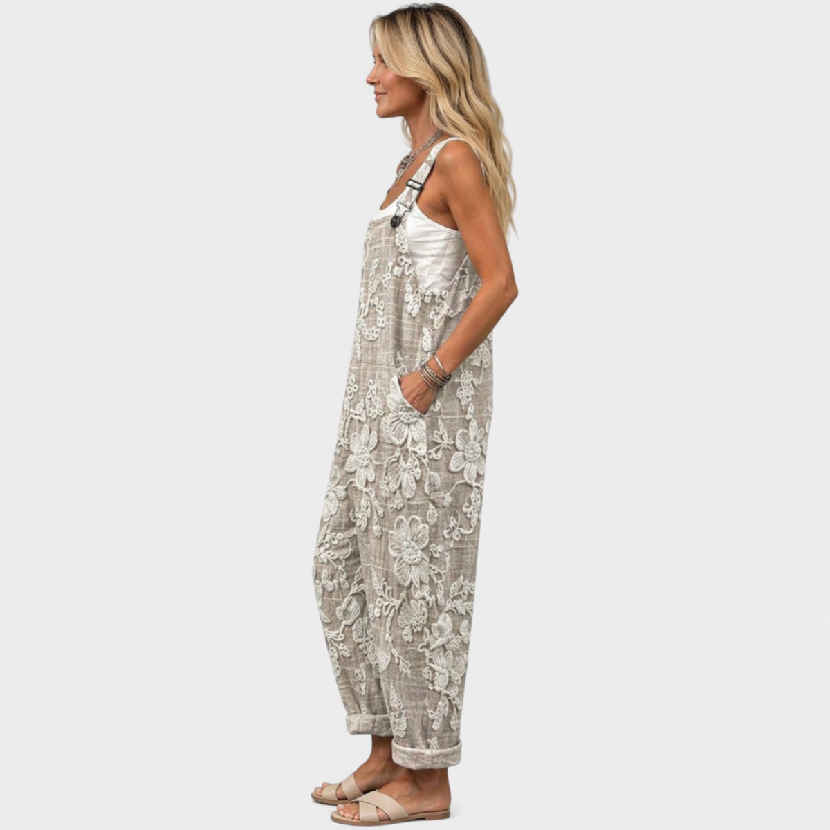Clara™ - Comfortable Printed Overall