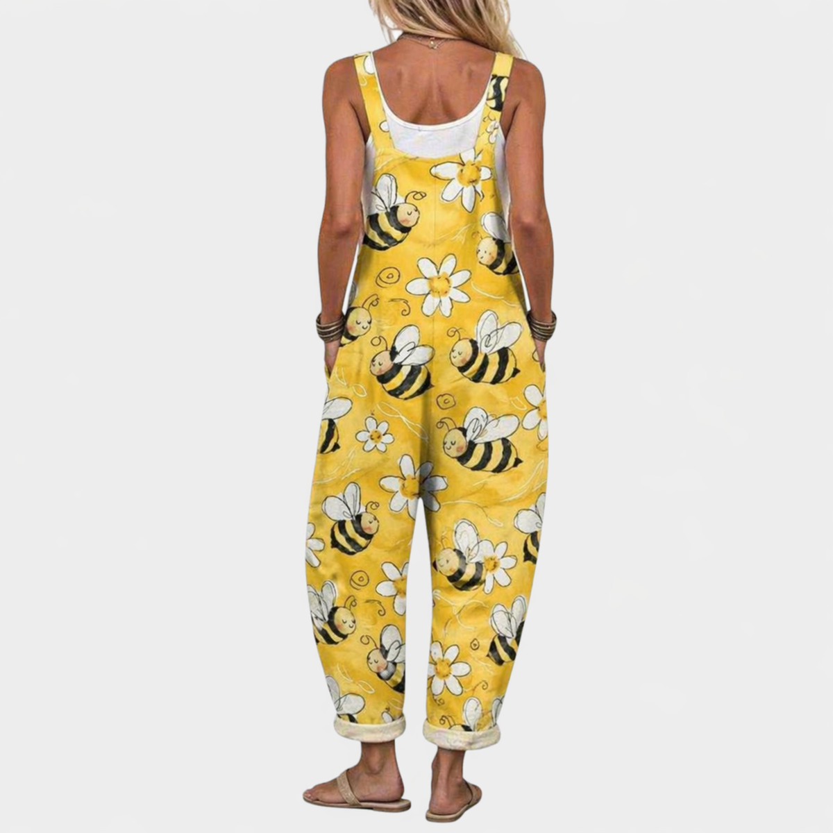 Pia™ - Comfortable Printed Overall