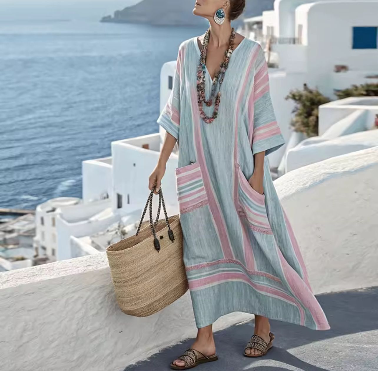 Ellie™ | Breezy Long Dress for Effortless Summer Style