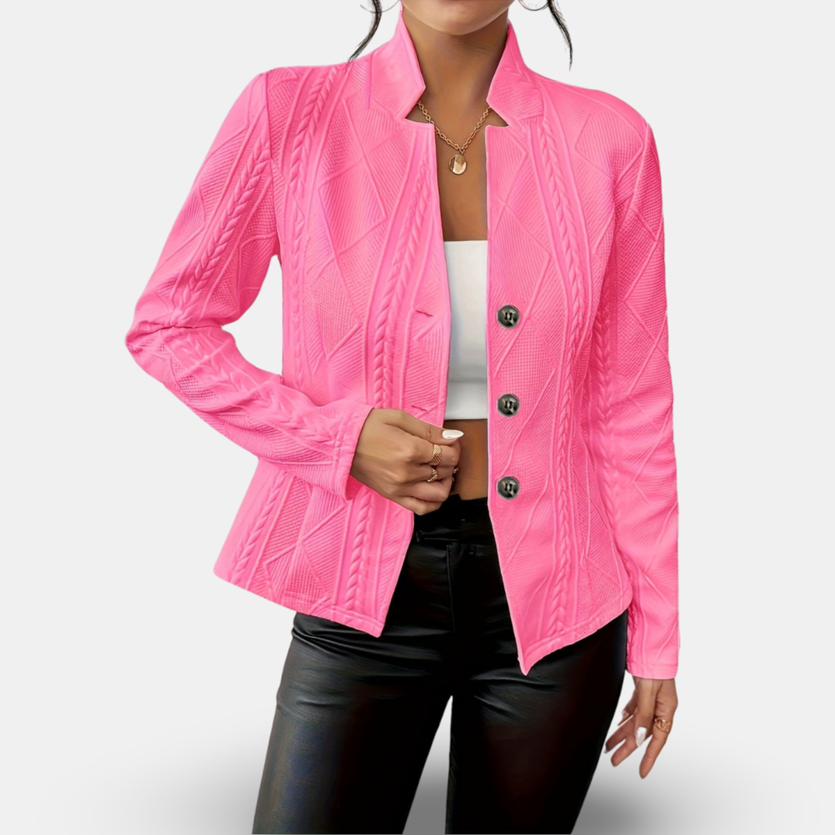 Rees™ - Elegant Tailored Cardigan