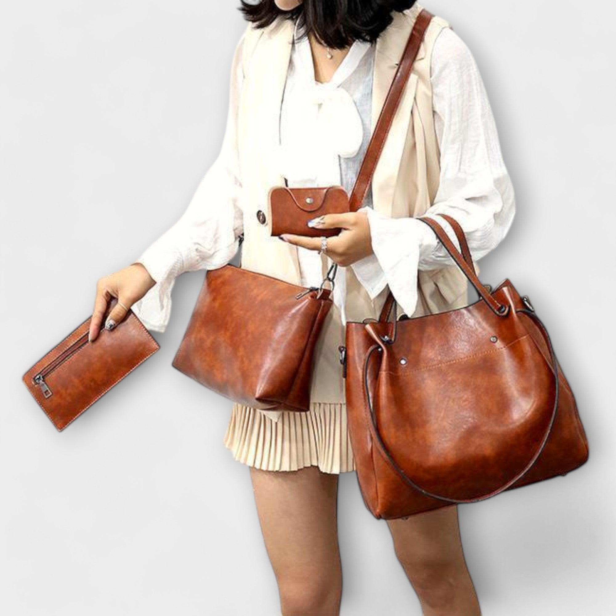 Raelyn™ 4-Piece Vintage Bag Set