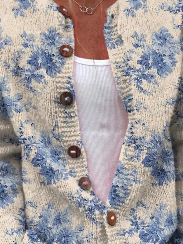 Renaya™ | Women’s Vintage Knit Cardigan Sweater
