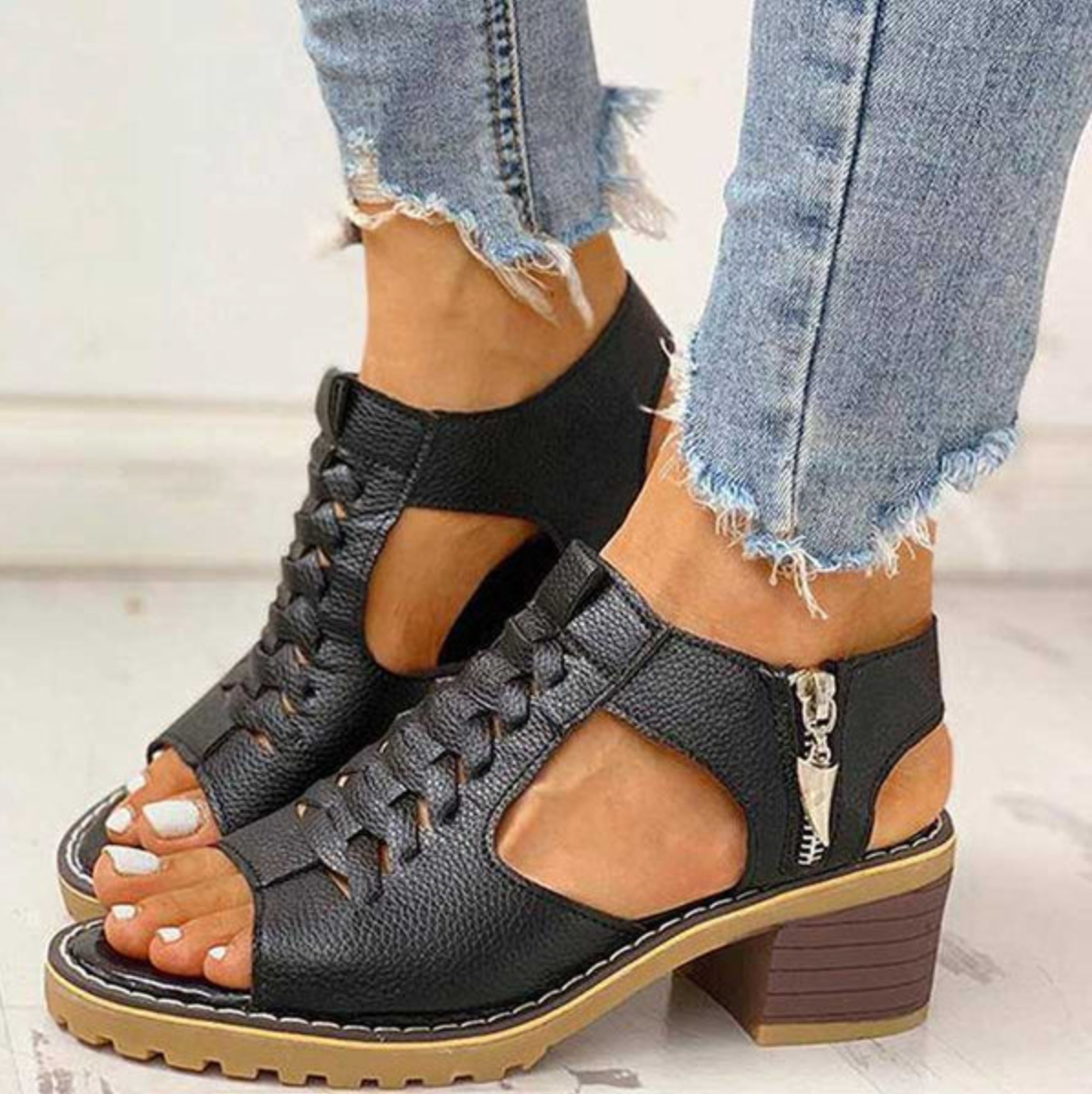 Ouida Elegant High Heel Sandals