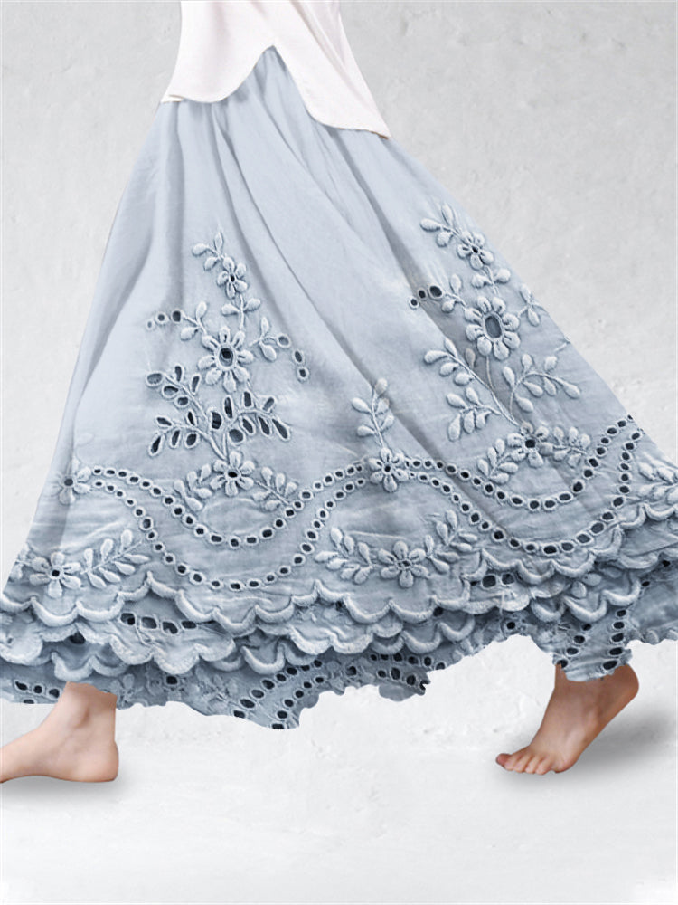 Ellie™ Boho Printed Skirt