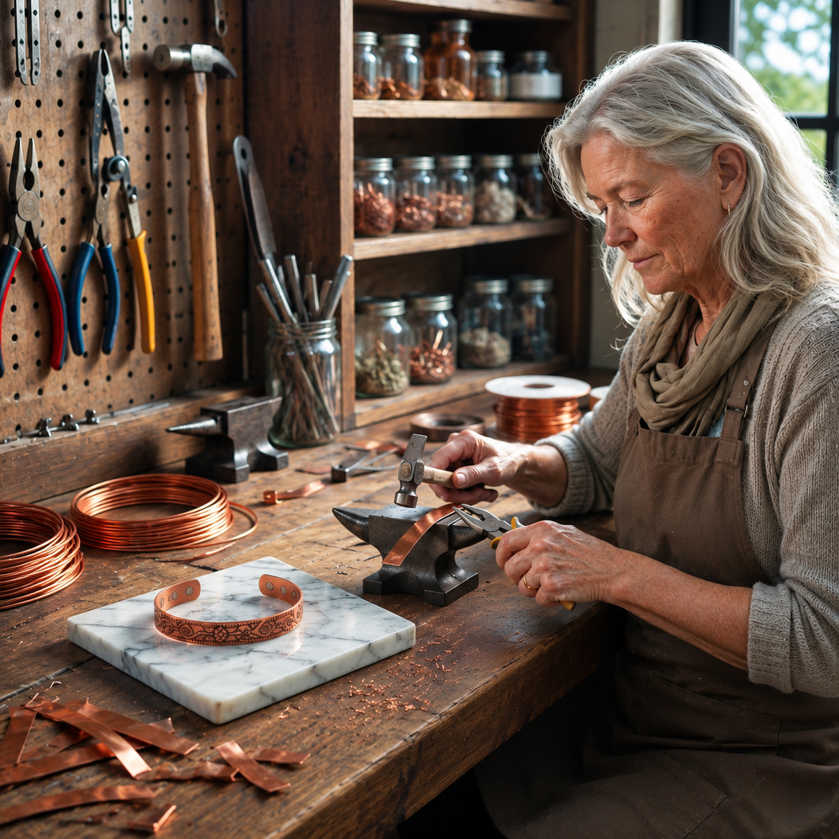 Bloom Copper Bracelet