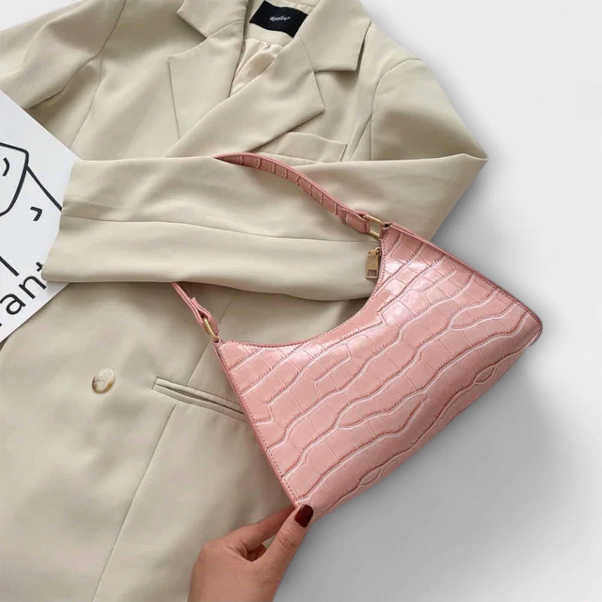 Millie™ Shiny Leather Bag