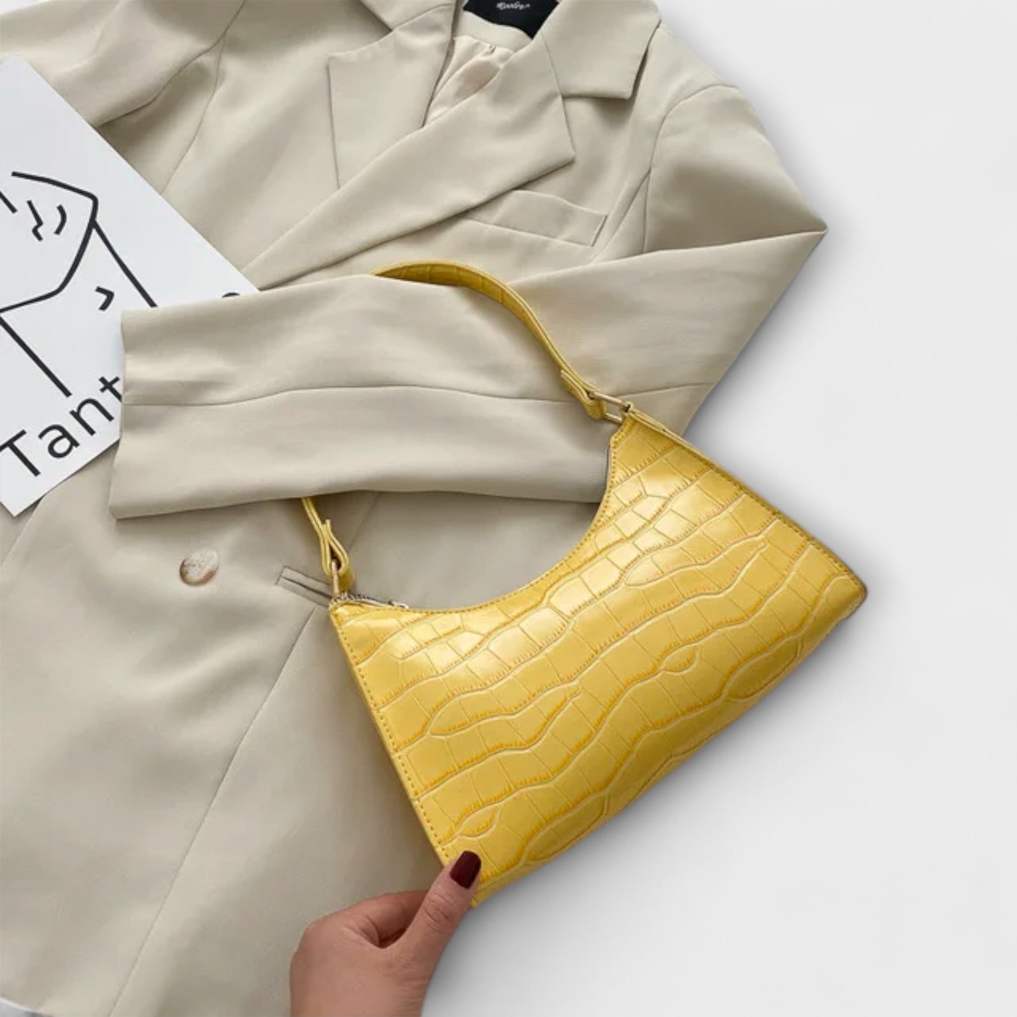 Millie™ Shiny Leather Bag