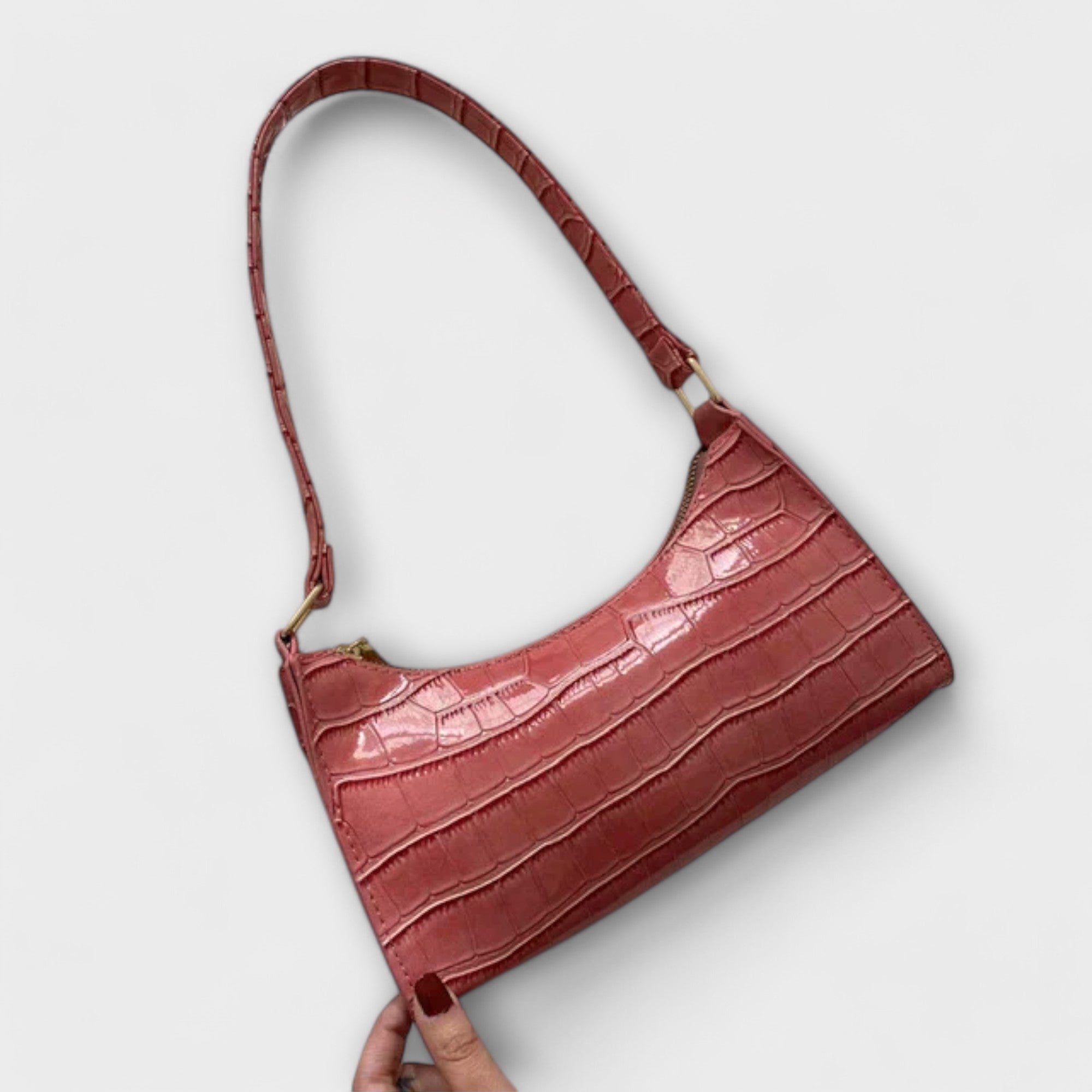 Millie™ Shiny Leather Bag