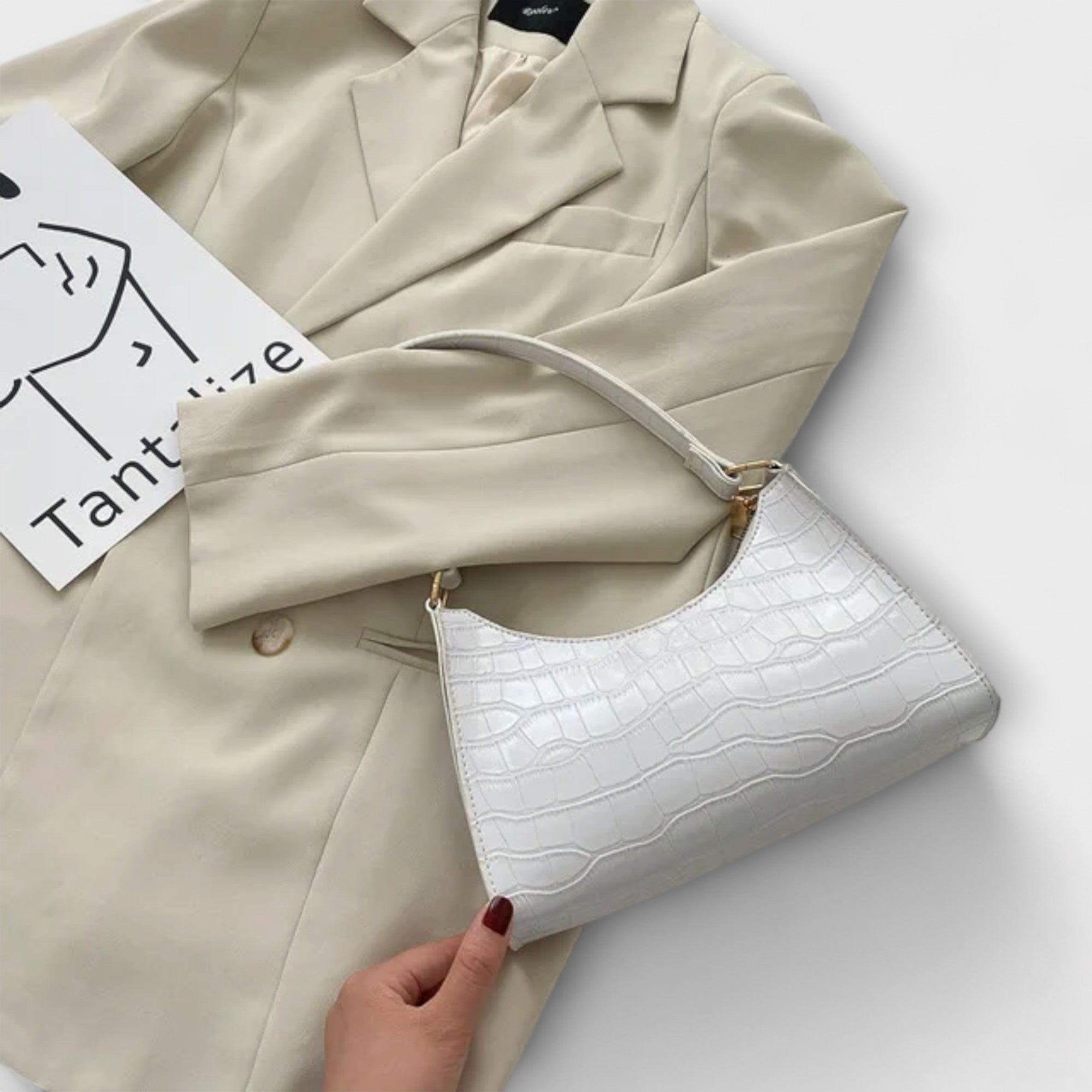 Millie™ Shiny Leather Bag