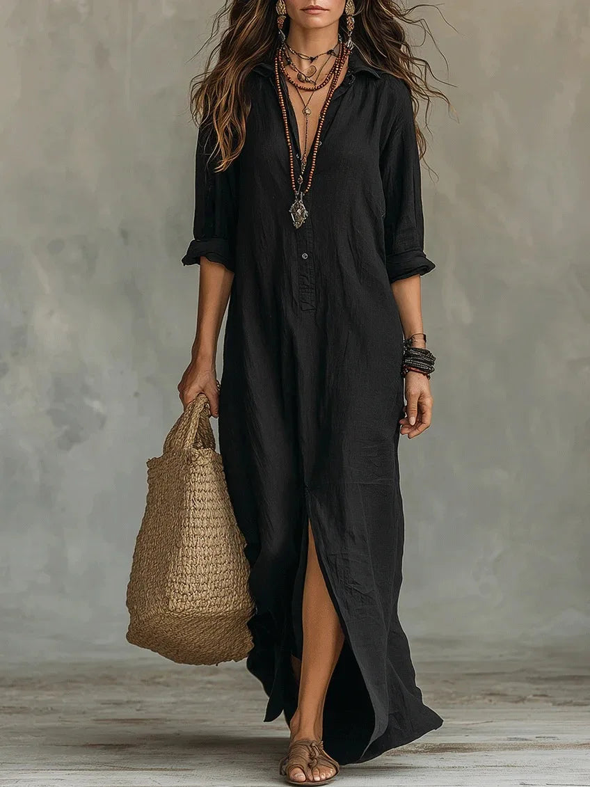 Lina™ – Linen Dress
