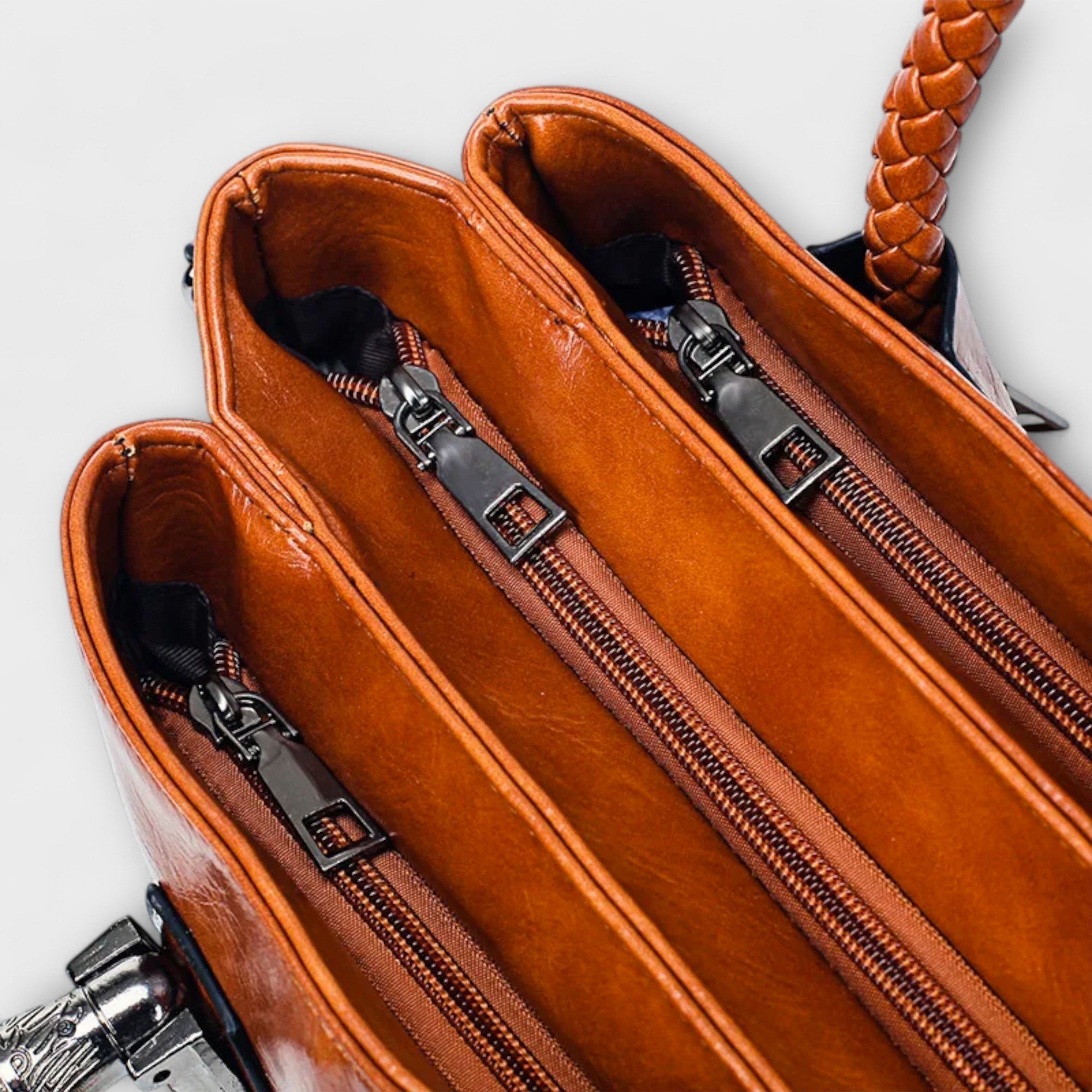 Rylee™ Elegant Leather Duffel Bag