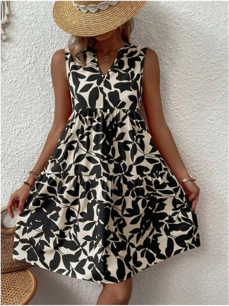 Grace™ Chic Sleeveless Mini Dress
