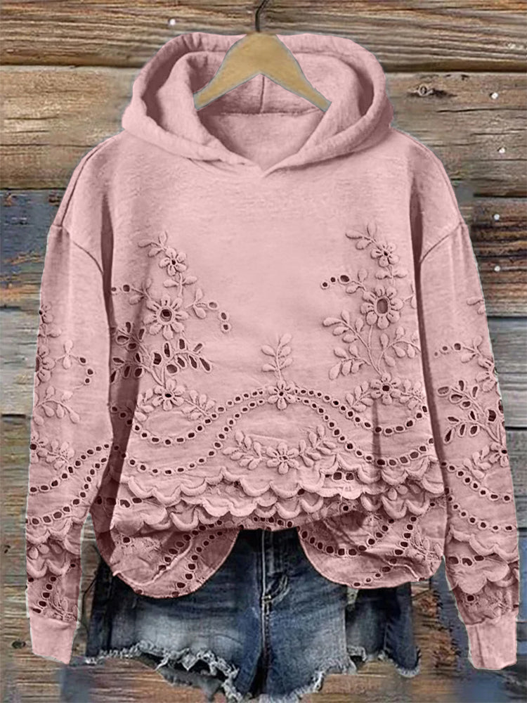 Emily™ Vintage Printed Hoodie