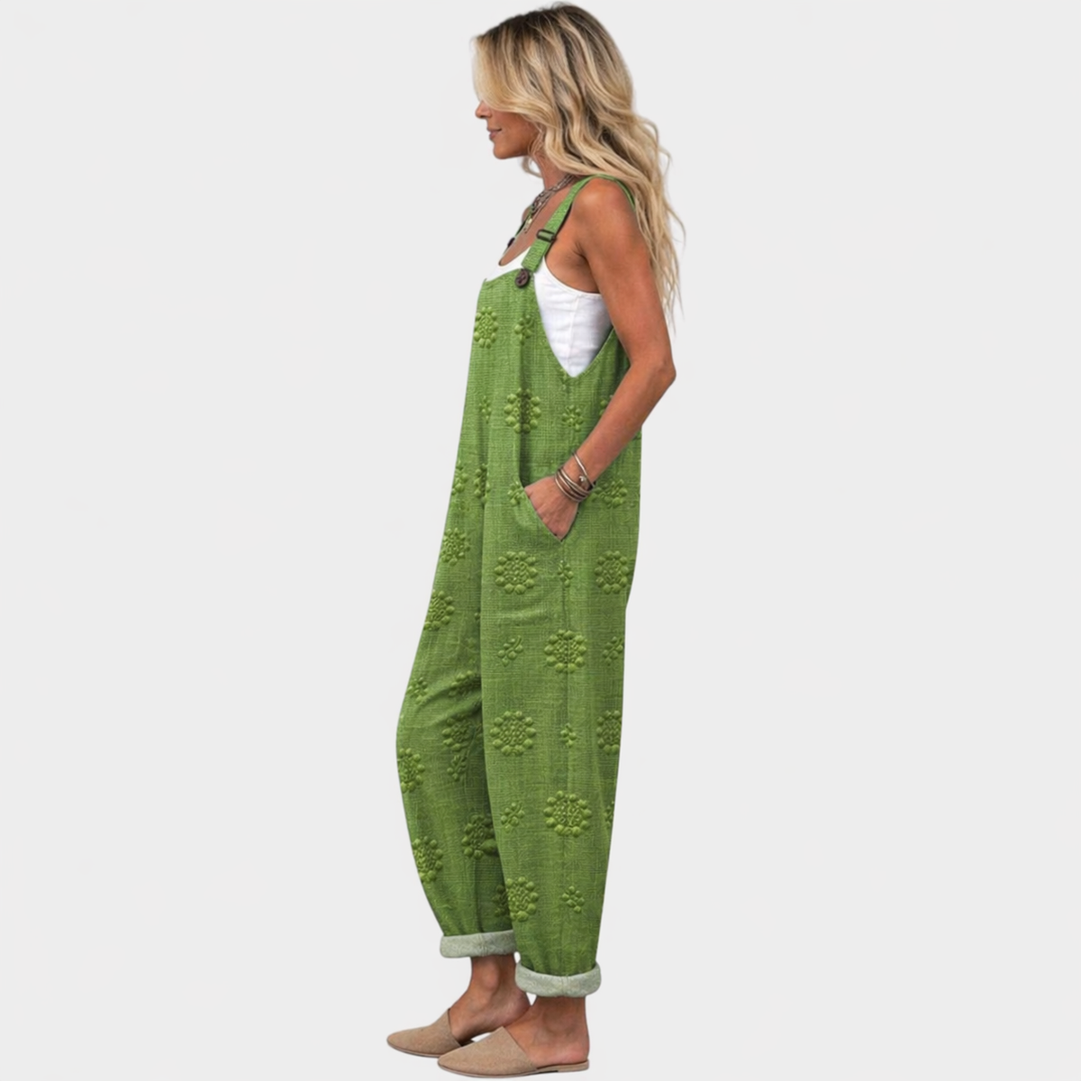 Laura™ - Comfortable Printed Overall