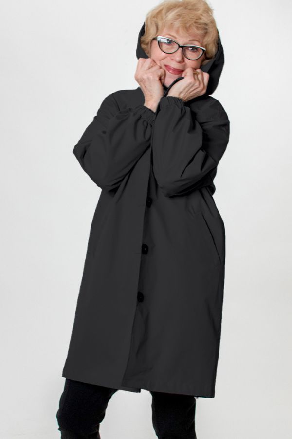 Rachel™ - Water-Resistant Oversized Hooded Windbreaker